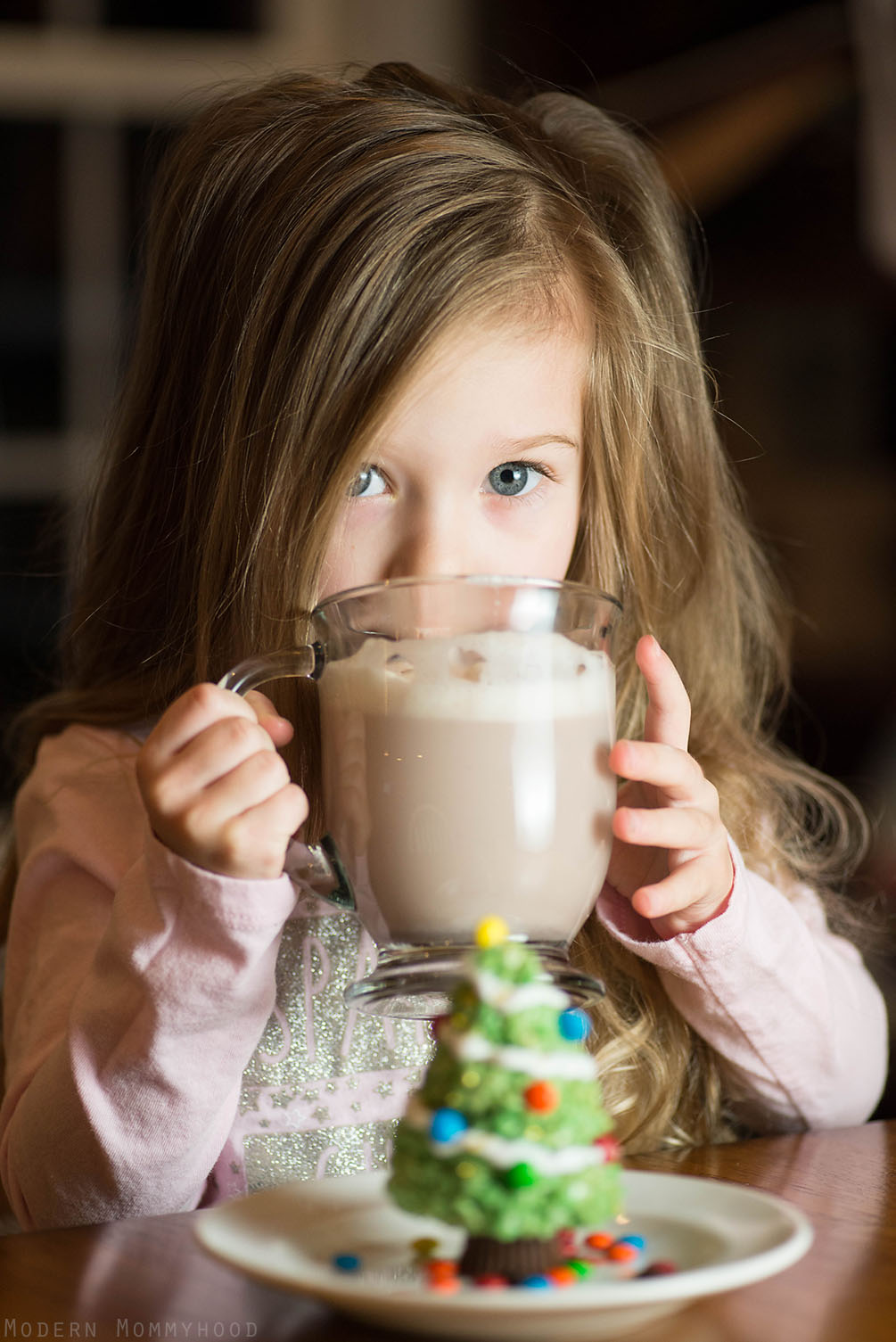 Christmas Tree Treats + Hot Chocolate TruMoo - Modernly Morgan